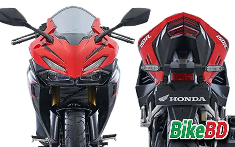 new honda cbr 150r 2021 headlight and backlight